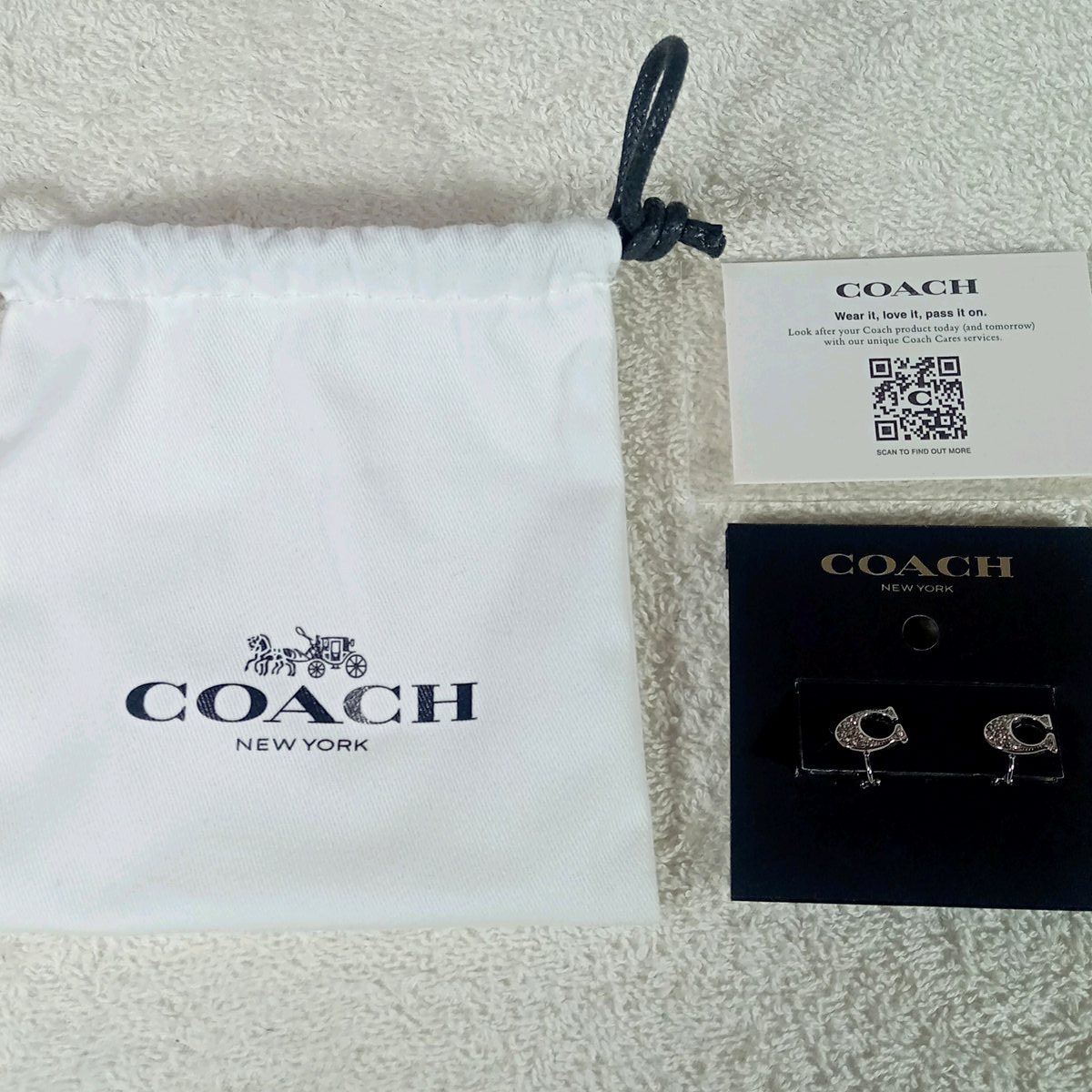 COACHの保存袋・カード・タグ