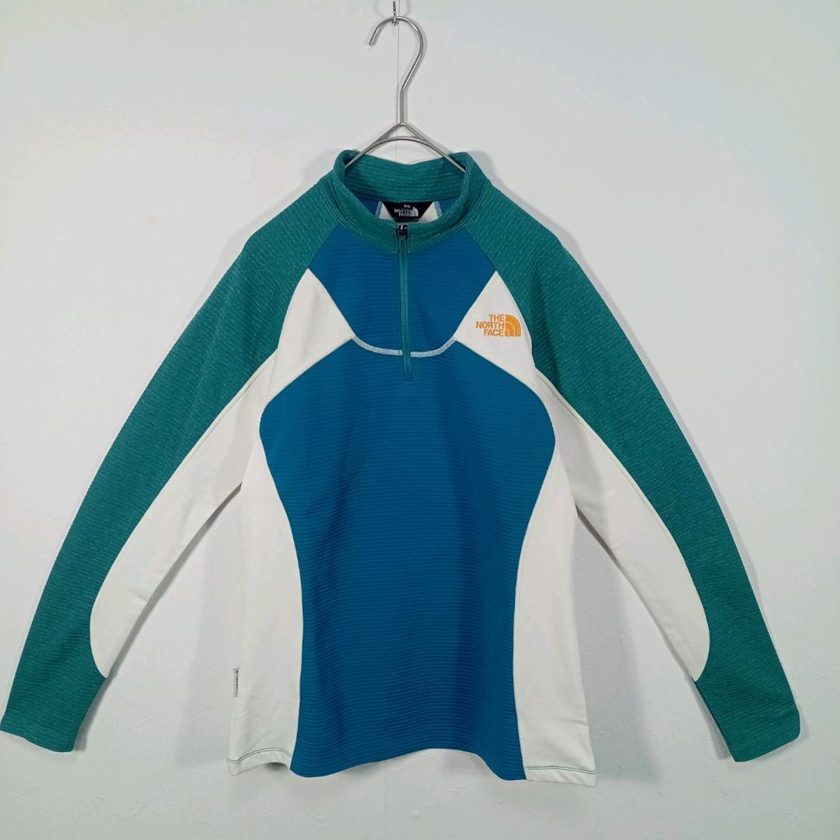 THE NORTH FACE ハーフジップ ブルー レディース M