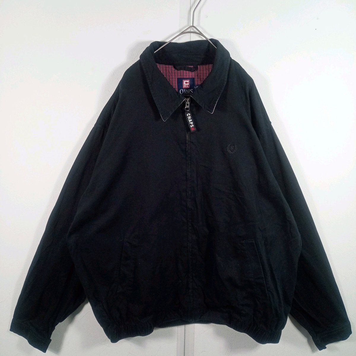 CHAPS RALPH LAUREN スイングトップ ブラック L