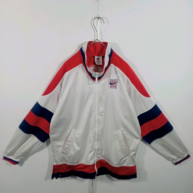 90s NIKE トラックジャケット キッズ ホワイト